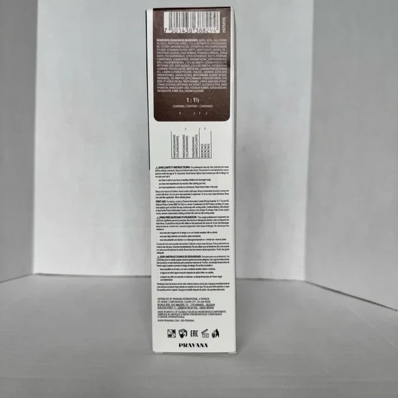 NIB Pravana ChromaSilk Express Tones Dark Neutral Pearl Brunette Hair Color - Picture 5 of 15